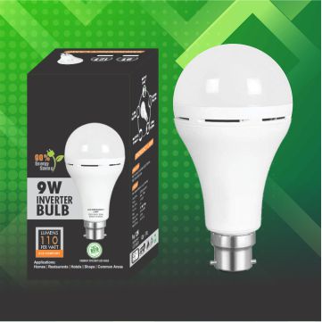 acdc | 9w emergency rechargeable bulb | 9w inverter
