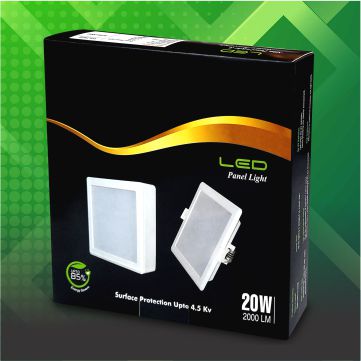 Panel Light Packaging Box